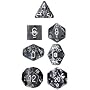 Polyhedral 7-Die Translucent Dice Set - Clear
