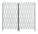 Industrial Grade 2XZH1 Steel Folding Gate, Opening 12-14Ft