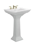 Bathroom Sink Pedestal by Kohler - K-2344-1 in Almond