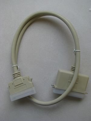 3 Ft 50-Pin HD50 Male to Centronics 50-Pin Male External SCSI Cable SCSI-HD50-C50-03