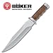 Boker - Giant Bowie, Leather Handle, Plain