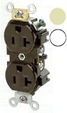DUPLEX REC, 20A 125V IVY