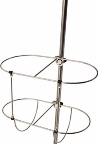 Sea Dog Line RL MNT SS FNDER Holder Dual 7"