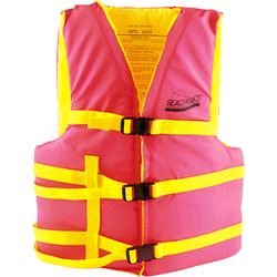 YOUTH VEST 20-25 ORANGE/Yellow