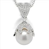 Roman Japanese Akoya Cultured Pearl Pendant - B0002TQFEE
