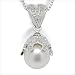 Roman Japanese Akoya Cultured Pearl Pendant