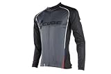 CUBE Blackline Jersey Basic Homme ML noir (Taille : XL) Maillot ML Homme pour vélo