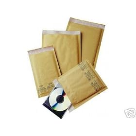 80 Piece Variety Pack Bubble Mailers 7 Sizes by