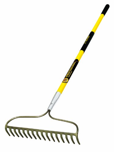 Truper 31380 Tru Pro 60-Inch 16 Teeth Forged Bow Rake Fiberglass Handle 10-Inch GripB0052X8MDM