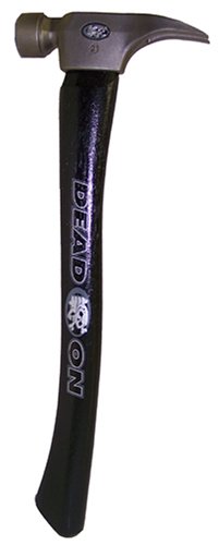 Dead On DO21C 21oz Milled Face 19-Inch Curved Hickory Handle Hammer