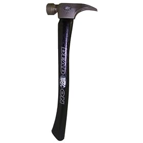 Dead On DO21C 21oz Milled Face 19-Inch Curved Hickory Handle Hammer