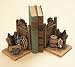 Rustic Western Cowboy Saddle And Barrel Bookends Great Decor For A Western Look