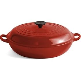 Le Creuset Enameled Cast-Iron 5-Quart Buffet Casserole, Cherry Red by Le Creuset