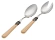 Rosanna Ivory Napoleon 2-Piece Salad Tong Set