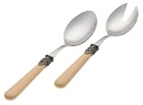 Rosanna Ivory Napoleon 2-Piece Salad Tong Set