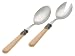 Rosanna Ivory Napoleon 2-Piece Salad Tong Set