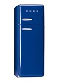 Smeg FAB30BLS7 K&uuml;hlschrank / A+ / 168 cm H&ouml;he / 266 kWh/Jahr / 242 L K&uuml;hlteil / 68 L Gefrierteil / dunkelblau, linksanschlag