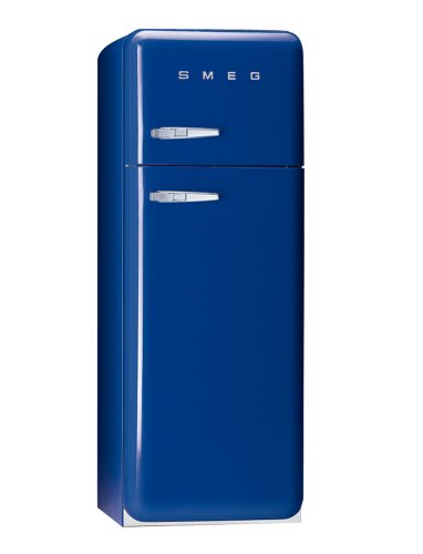 Smeg FAB30BLS7 K&uuml;hlschrank / A+ / 168 cm H&ouml;he / 266 kWh/Jahr / 242 L K&uuml;hlteil / 68 L Gefrierteil / dunkelblau, linksanschlag