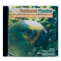 Feathered Phonics The Easy Way To Teach Your Bird To Speak Volume 1: 96 Words and Phrases by Pet Media
