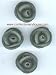 Gourmet Food : Medium Black Royal Icing Roses