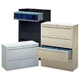Hon 782LS 2 Drawer Lateral File with Lock, 700 Series, 36 Wide, Charcoal