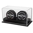 BCW Deluxe Acrylic Double Hockey Puck Display - 1 Display per Each