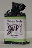 Cucumber 4oz. Cotton Wrapped Soap