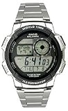 Casio Illuminator World Time Digital Grey Dial Men's watch #AE1000WD-1AV