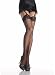 Leg Avenue Plus Size Nylon Sheer Thi Hi W/Lace Top