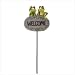 FROG WELCOME HOME SIGN STATUE YARD ART OUTDOOR PLAQUE