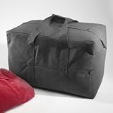Canvas Parachute Bag, Black