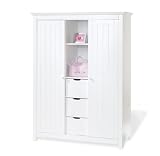 Pinolino 141617G - Kleiderschrank Nina groß