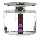 Swarovski Crystal Rainbow Candleholder Siam/Fuchsia 280707