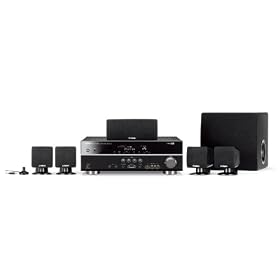Yamaha YHT294-BLACK 5.1 Channel Home Theatre System with 3D Support & 4 x HDM