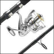 SportingGoods: SV8000 Spinning Reel Outer Banks Outfitters OBC100S Rod Surf Combo
