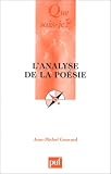L analyse de la poésie