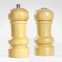Pepper Mill & Salt Shaker Set (6")