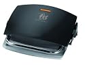 by George Foreman - 14181 - Grill & Melt Black with Sloped Grill * Design and Vertical Storage