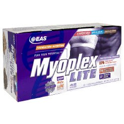 EAS Myoplex Lite Nutrition Shake, Variety Pack 42 - 1.9 oz (54 g) [5 lb (2.27 kg)] by EAS, Inc.