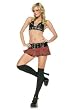 3PC Schoolgirl Uniform Sexy Holiday Party Costume