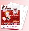 Pabric Sticker - Peel-off Adhesive Backing (10 Sheets)