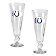 Great American Products Indianapolis Colts 2 Piece Pilsner Glass Set - Indianapolis Colts One Size