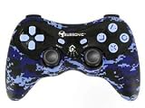 Subsonic SUB911PCCO Blue and Black Camo Pro Controller for PS3