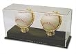 Acrylic Gold Glove Display - Double Baseball