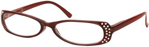 City Travel Guides Discounted  Health & Personal Care : Sunoptic Rd1B Red Reading Glasses - Diamante - Strength +1.50 Incl. Case