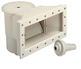 Ocean Blue Water Products 170010 Wide Mouth Wall Skimmer with return fitting