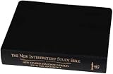 New Interpreters Study Bible: New Revised Standard Version With the Apocrypha, Black Genuine Leather