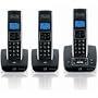 BT Synergy 5500 DECT Trio Cordless Phone with Answer Machine - Black / Silver