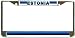 Estonia Estonian Flag Chrome License Plate Frame Holder
