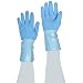 MAPA Blue-Grip LL-301 Natural Latex Heavyweight Glove, Chemical Resistant, 0.045" Thickness, 12" Length, Size 7, Blue (Pack of 6 Pairs)